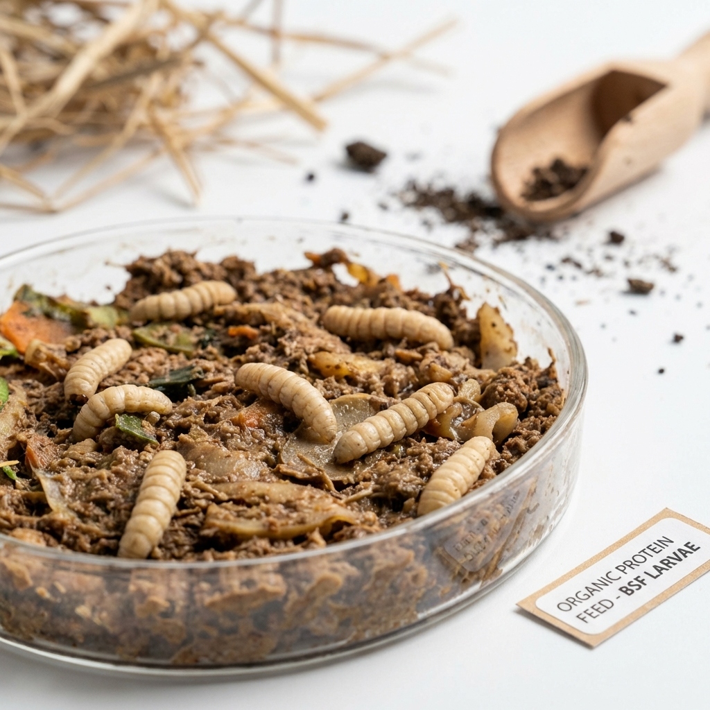 Black Soldier Fly Larvae